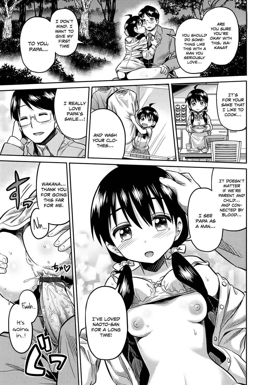 Kinshinsoukan no Yoru - Chichi to Musume ga Kouen de... Chapter 1: Oneshot - Page 11