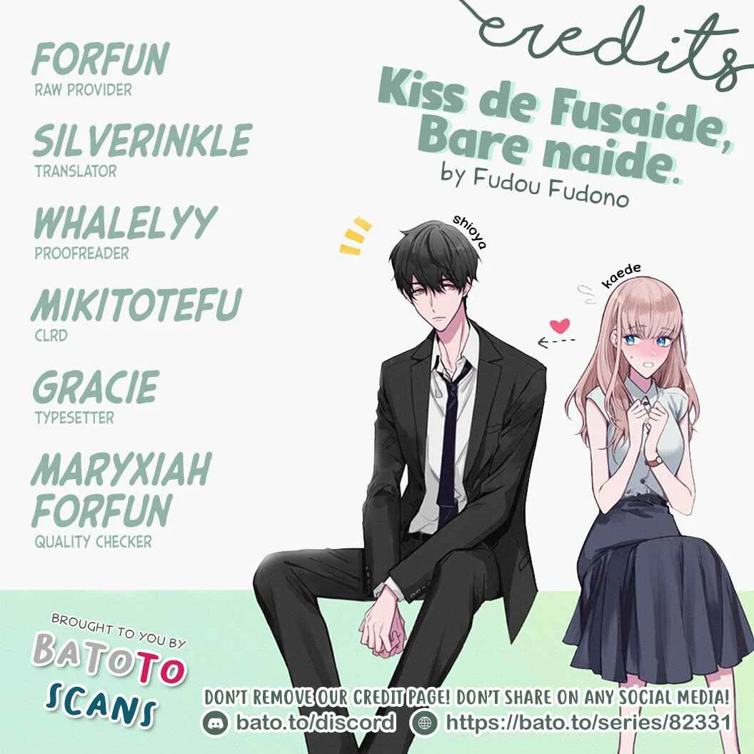 Kiss de Fusaide, Bare naide. Chapter 3 - Page 1