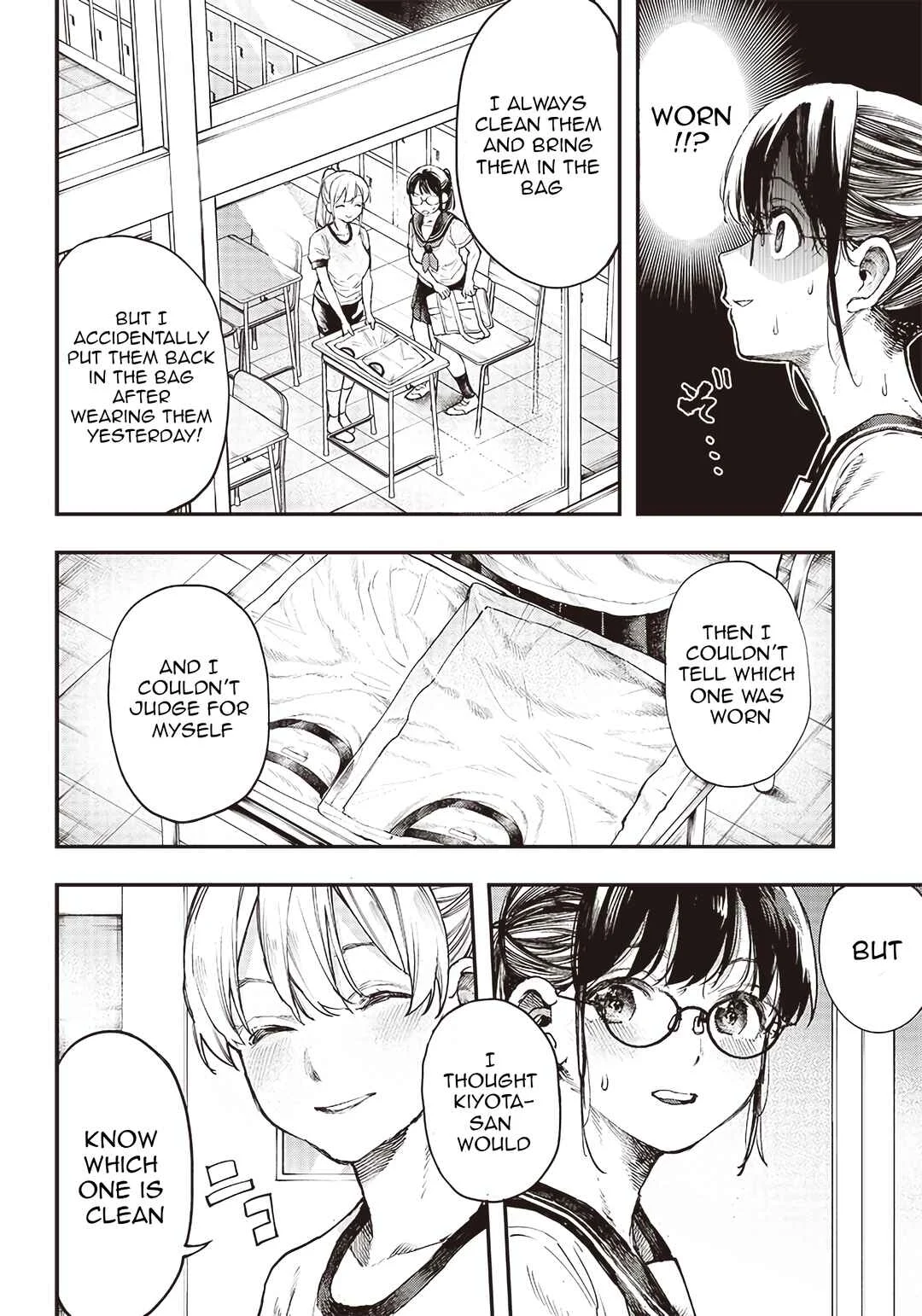 Kiyota-san wa Yogosaretai!? Chapter 2: Gym Clothes - Page 7