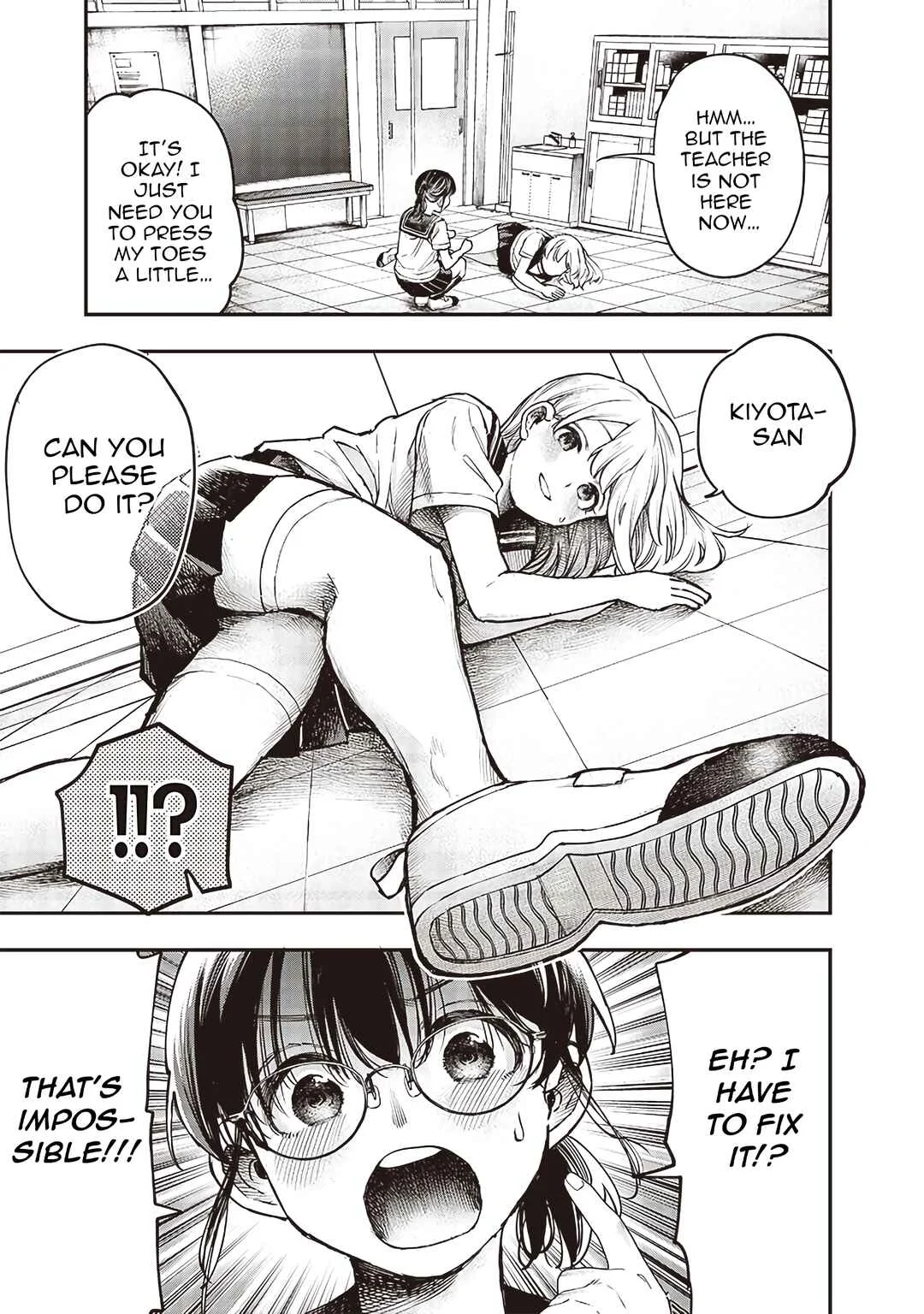 Kiyota-san wa Yogosaretai!? Chapter 5: Infirmary - Page 6