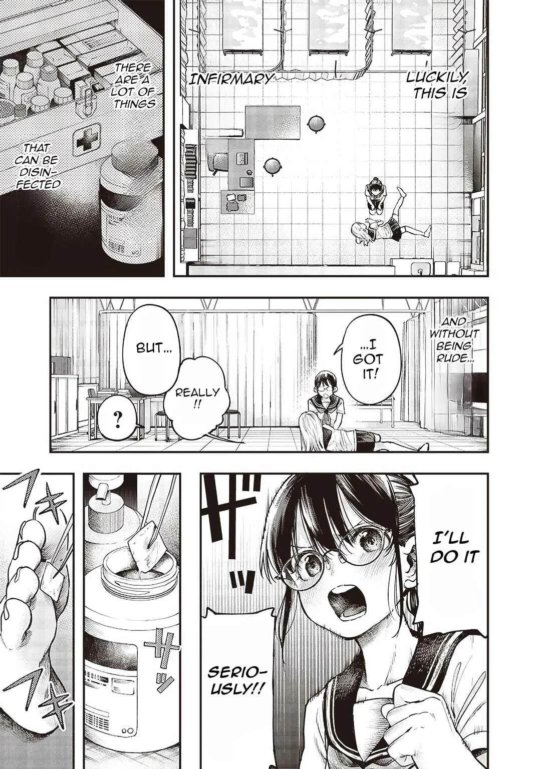 Kiyota-san wa Yogosaretai!? Chapter 5: Infirmary - Page 8