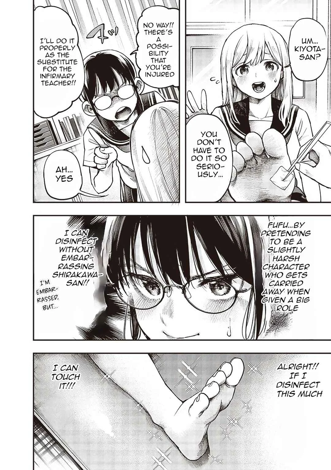Kiyota-san wa Yogosaretai!? Chapter 5: Infirmary - Page 9