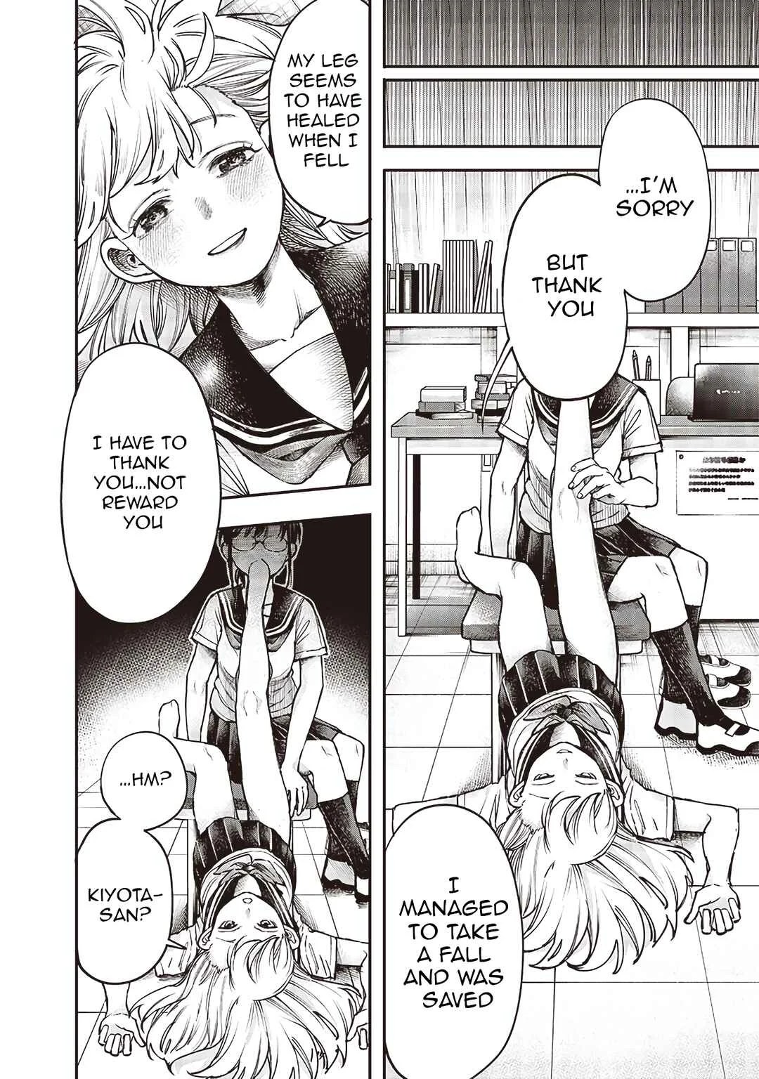 Kiyota-san wa Yogosaretai!? Chapter 5: Infirmary - Page 13