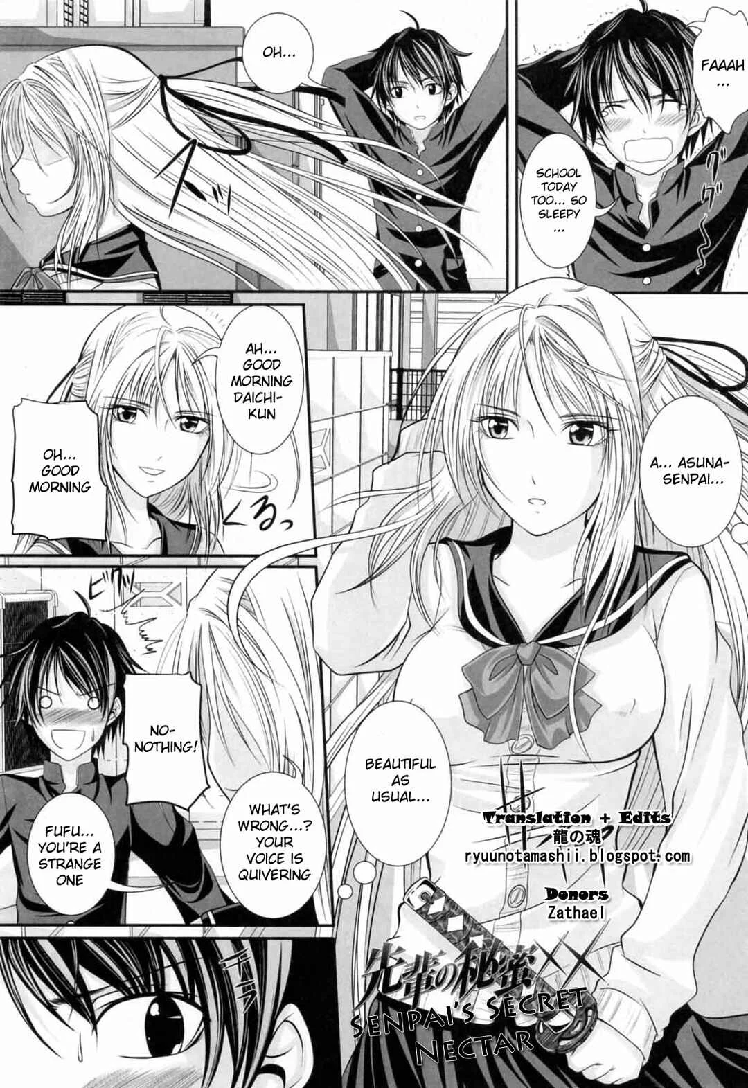 Knee-Socks Shoujo de ○○○ Chapter 1: Senpai's Secret Nectar - Page 7