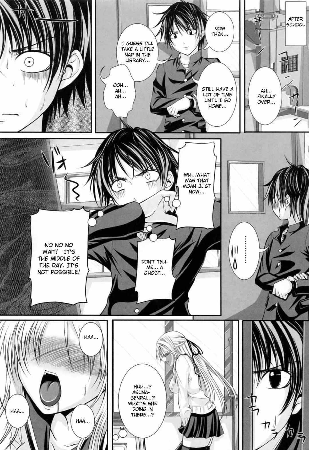 Knee-Socks Shoujo de ○○○ Chapter 1: Senpai's Secret Nectar - Page 9
