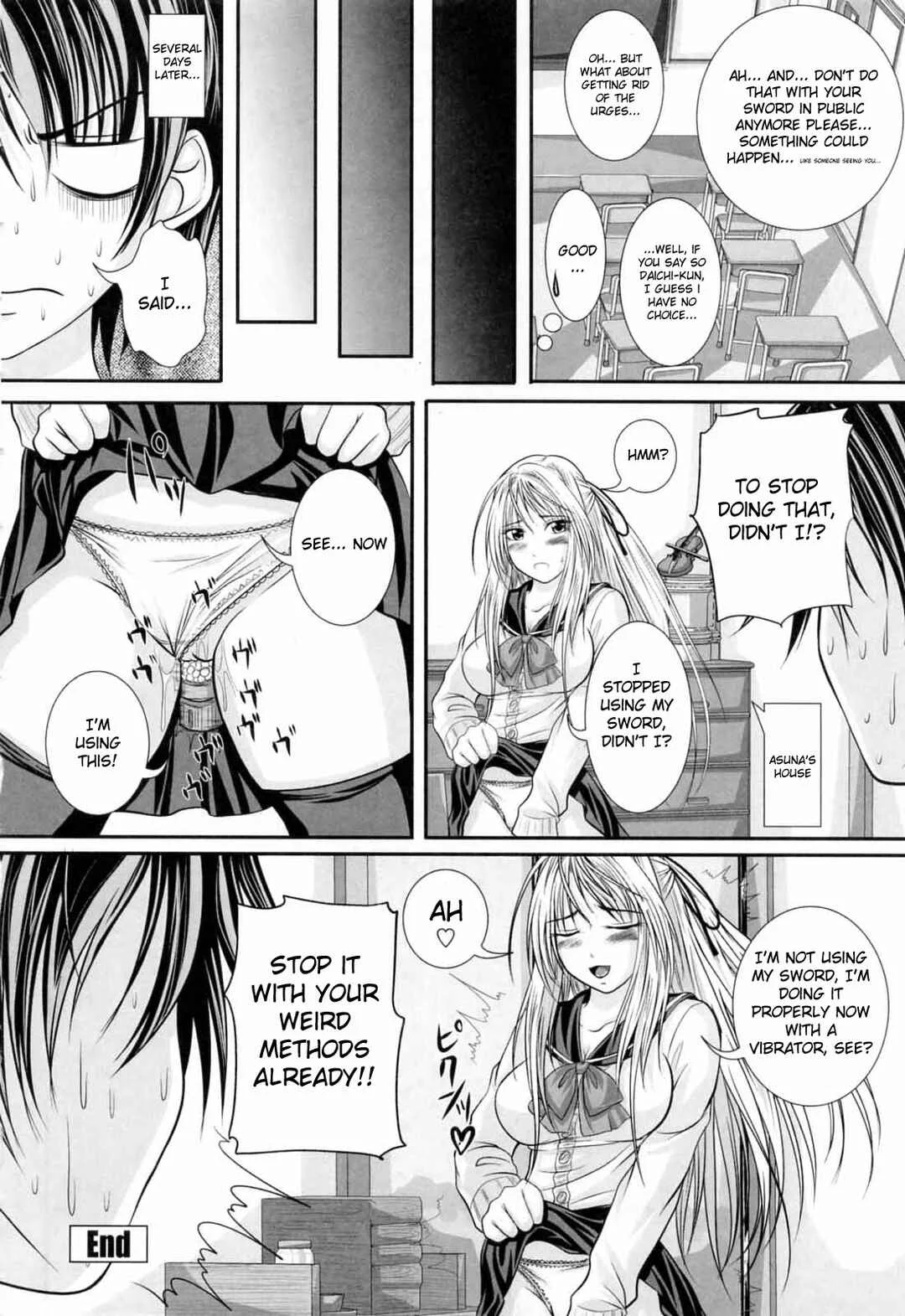 Knee-Socks Shoujo de ○○○ Chapter 1: Senpai's Secret Nectar - Page 22