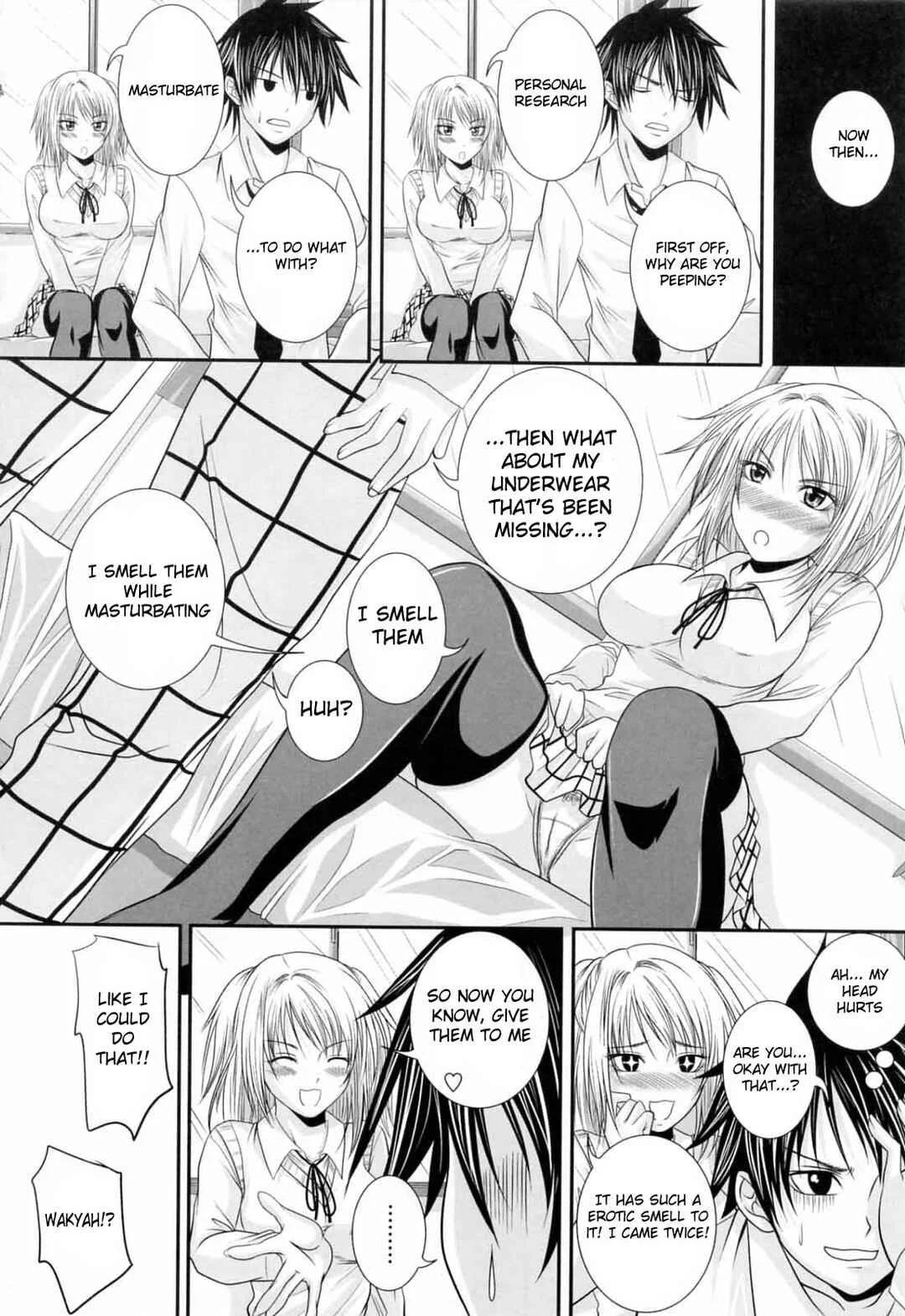 Knee-Socks Shoujo de ○○○ Chapter 4: Older Brother Mania - Page 4
