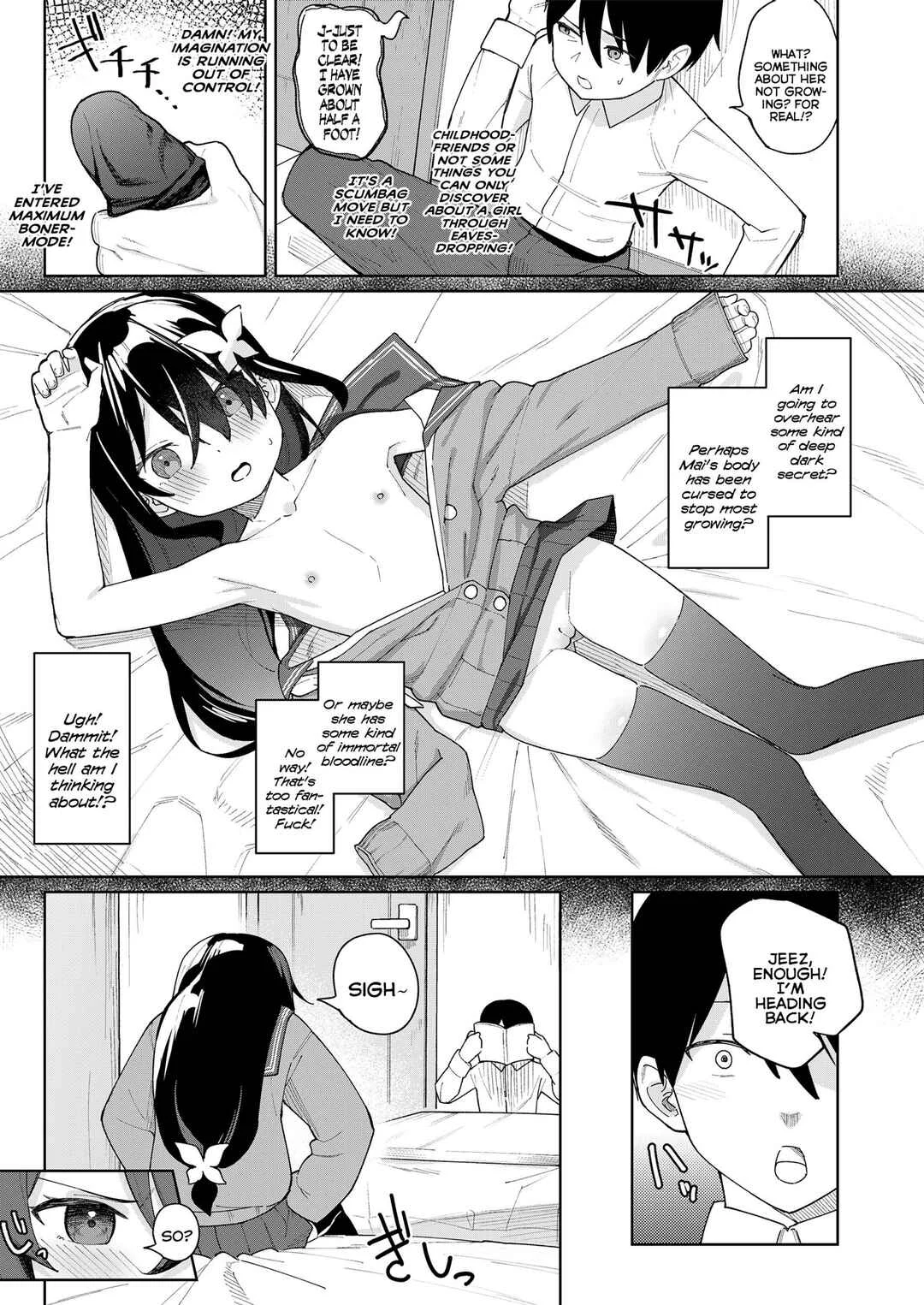 Koakuma-tachi ga Yattekita! Chapter 4: My Childhood Friend Is Really Small - Page 3