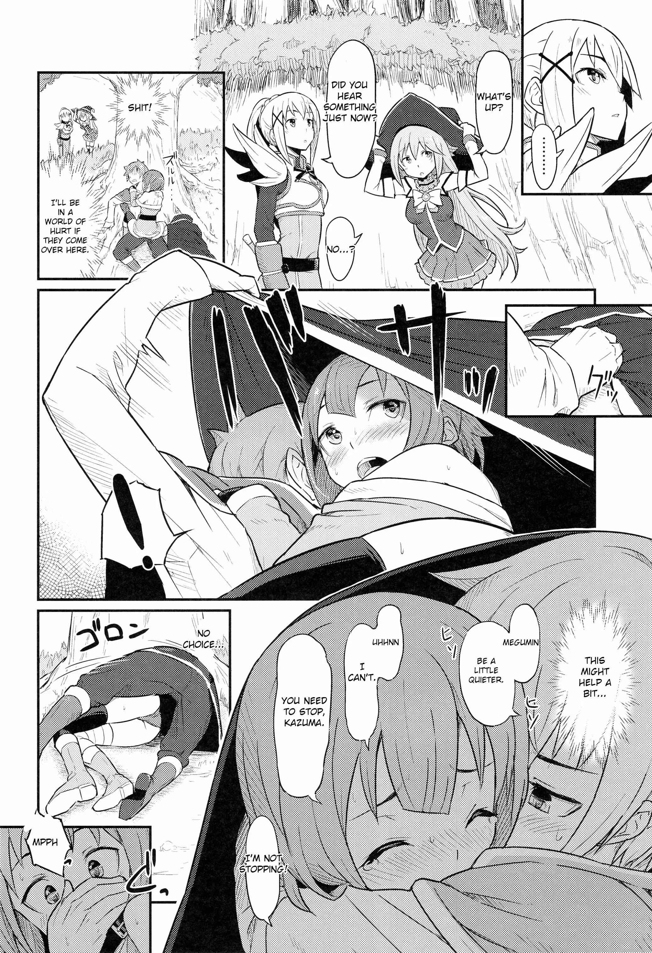 Kono Subarashii Sekai ni Shukufuku wo! - Kono Bakuretsudou ni Gohoubi o! (Doujinshi) Chapter 1 - Page 19