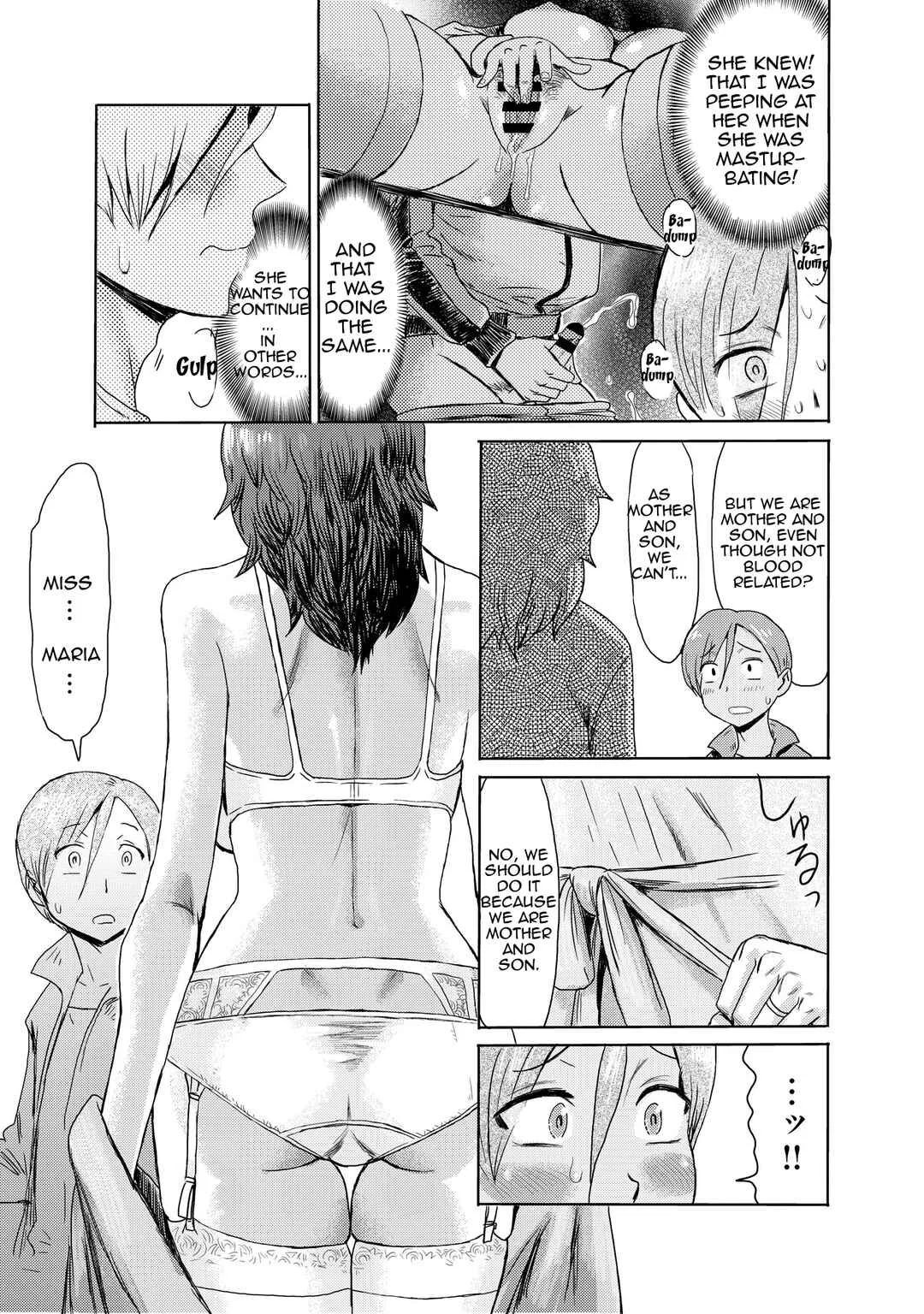 Koushite Mama wa Boku no Onna ni Natta Chapter 2: Gibo Ochi (Fallen Stepmother) [Part 2] - Page 6