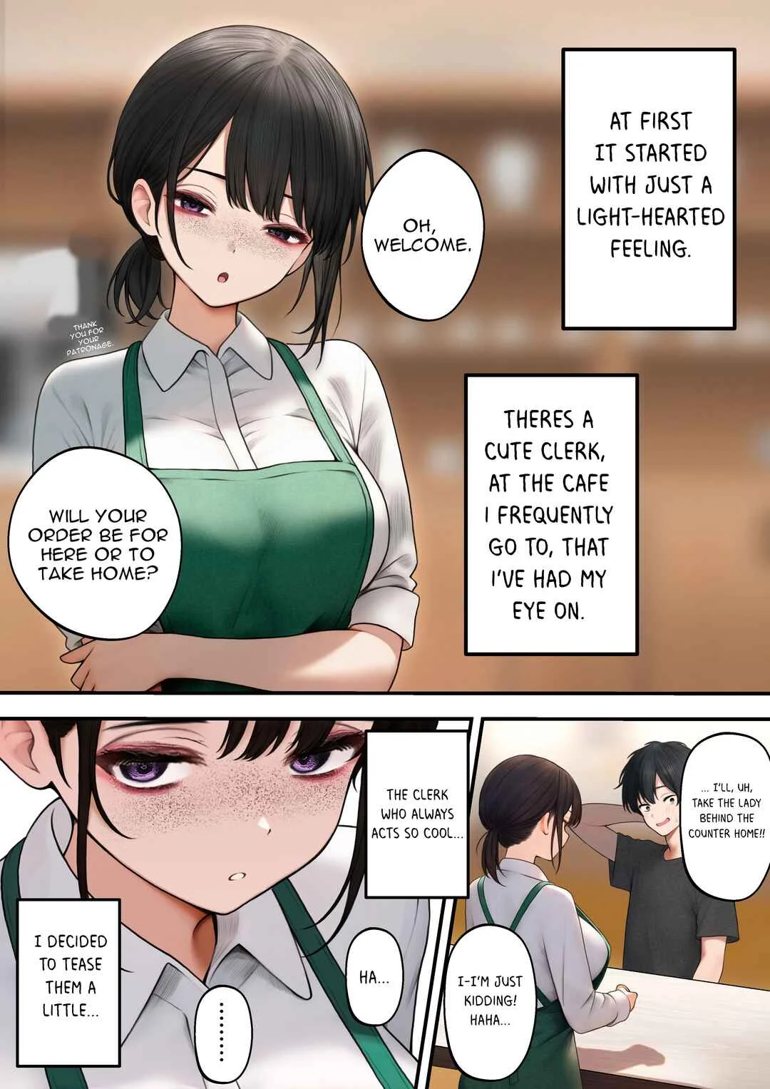 Ku-rukei Ten'in san o o Mochikaeri Shichatta Hanashi Chapter 1 - Page 1