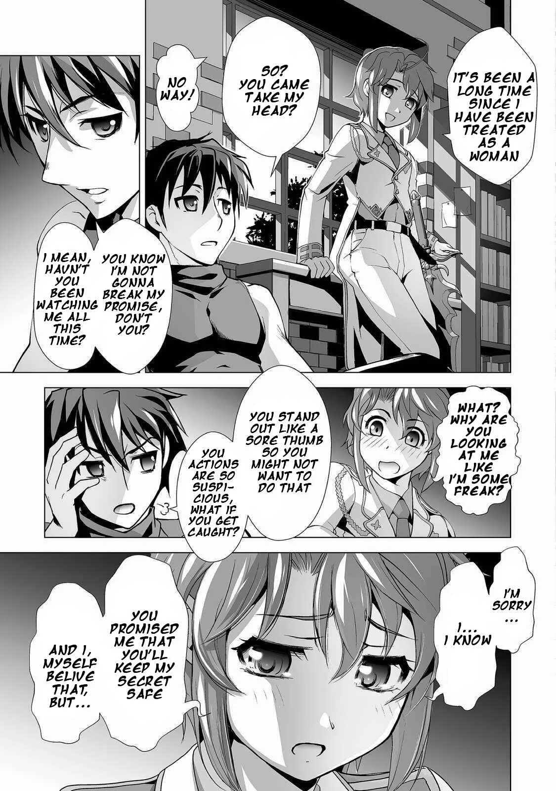 Kuchidome no Gohoubi wa Dansou Otome to Ichaero Desu! Chapter 3 - Page 10