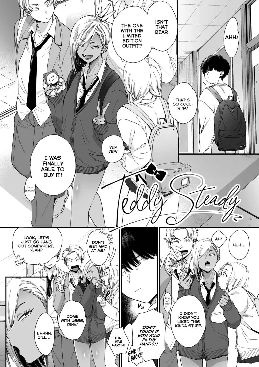 Kuro Gal a La Carte Chapter 1: Teddy Steady - Page 4