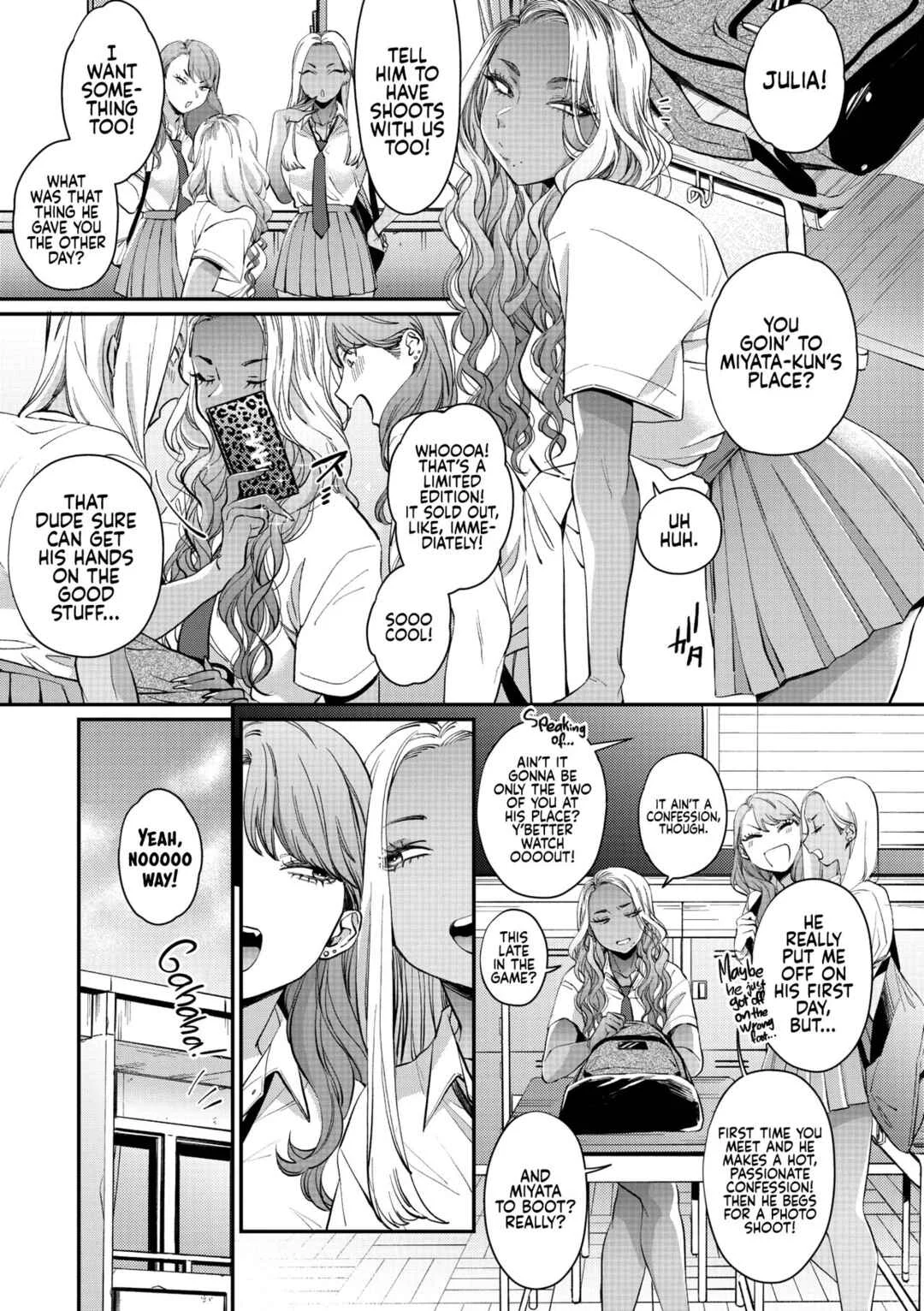 Kuro Gal a La Carte Chapter 3: Oohata-san is my Dream Gyaru - Page 3