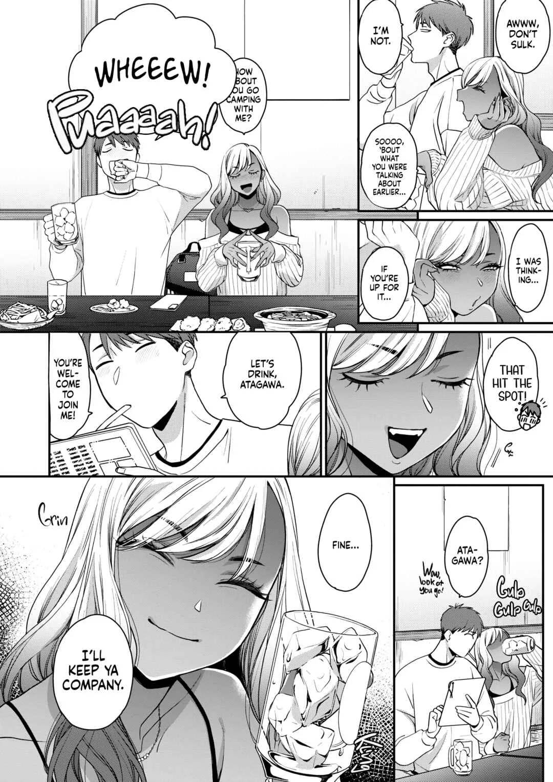 Kuro Gal a La Carte Chapter 4: Drunk With Love - Page 4
