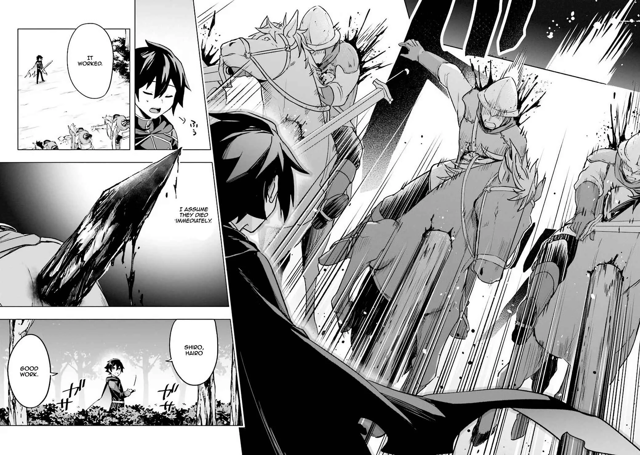 Kuro no Senki: Isekai Teni Shita Boku ga Saikyou na no wa Bed no Ue dake no You desu Chapter 1.1 - Page 17