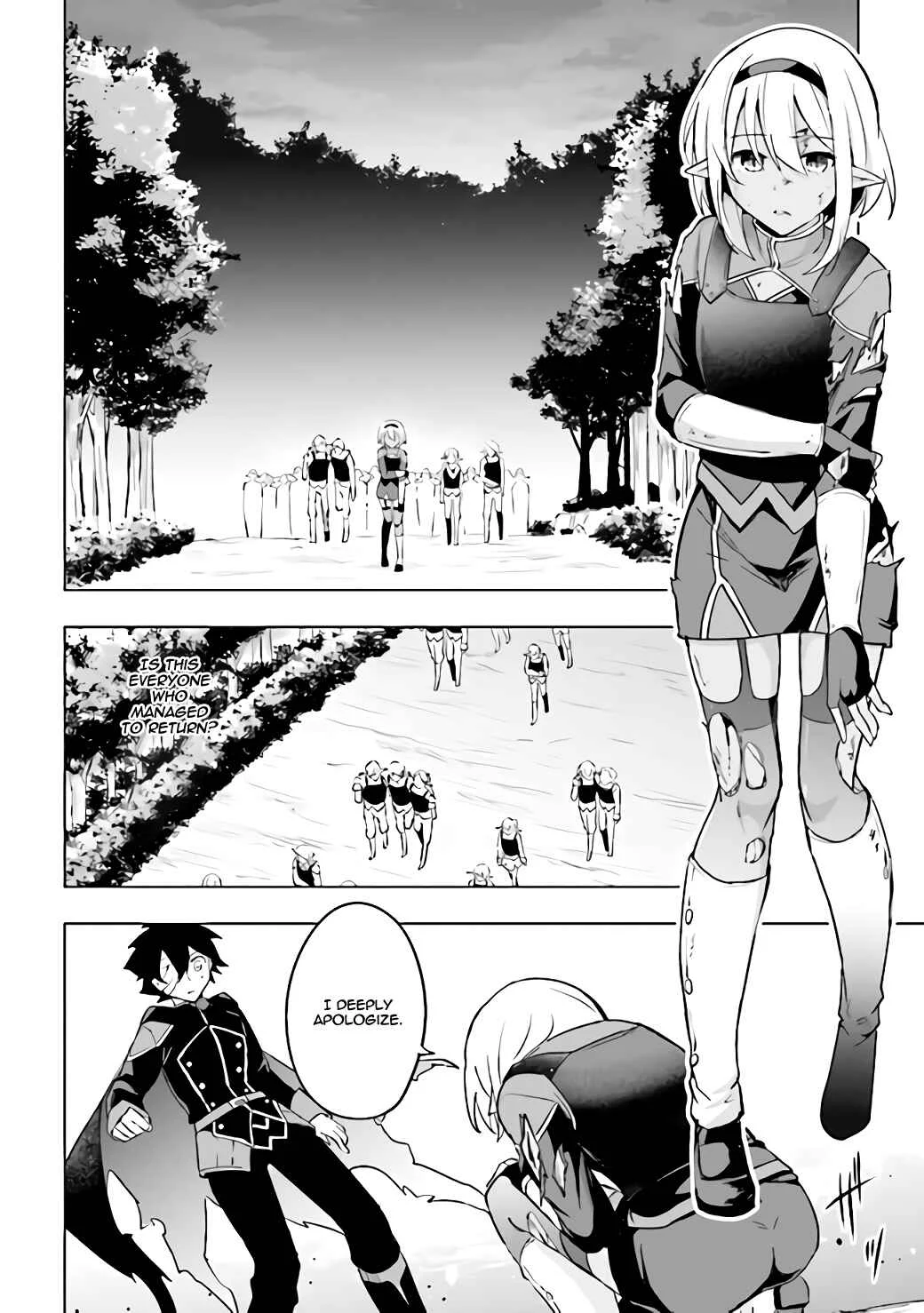 Kuro no Senki: Isekai Teni Shita Boku ga Saikyou na no wa Bed no Ue dake no You desu Chapter 1.2 - Page 25