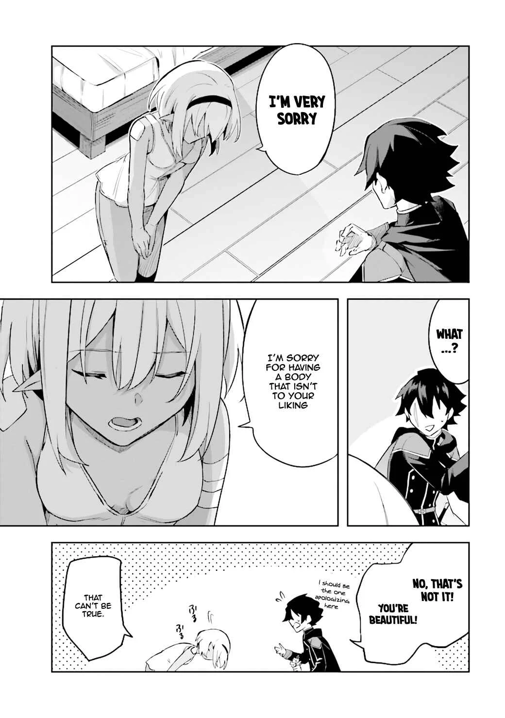 Kuro no Senki: Isekai Teni Shita Boku ga Saikyou na no wa Bed no Ue dake no You desu Chapter 2.2 - Page 10