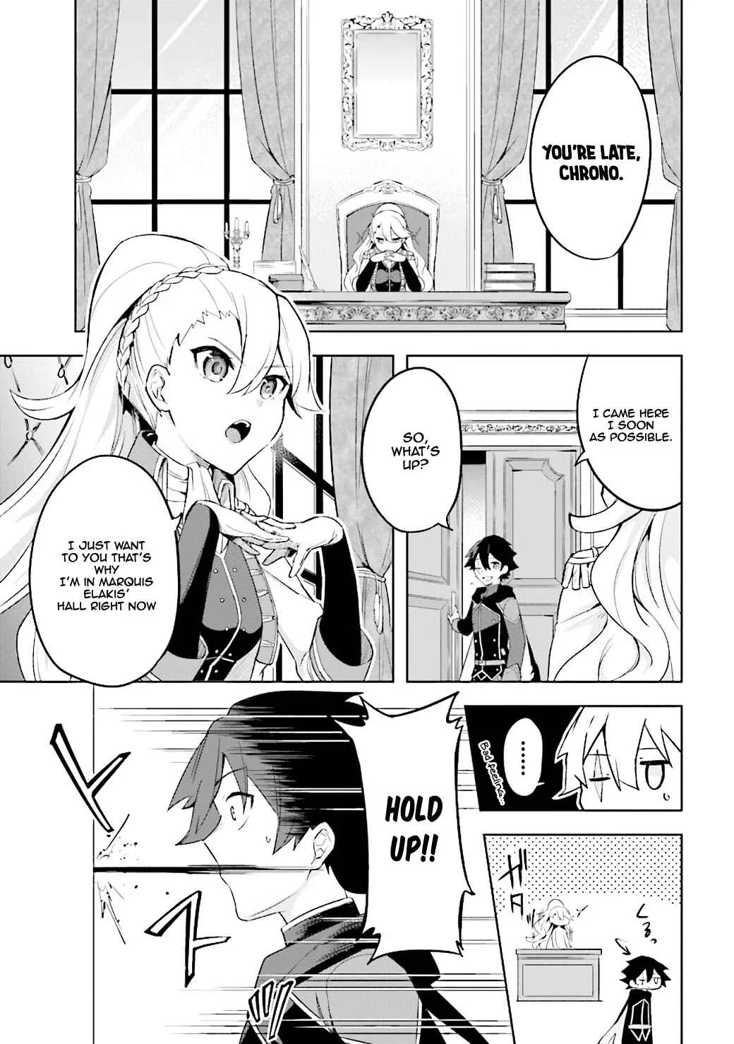 Kuro no Senki: Isekai Teni Shita Boku ga Saikyou na no wa Bed no Ue dake no You desu Chapter 2.3 - Page 8