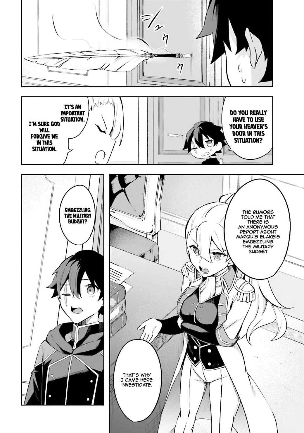 Kuro no Senki: Isekai Teni Shita Boku ga Saikyou na no wa Bed no Ue dake no You desu Chapter 2.3 - Page 9