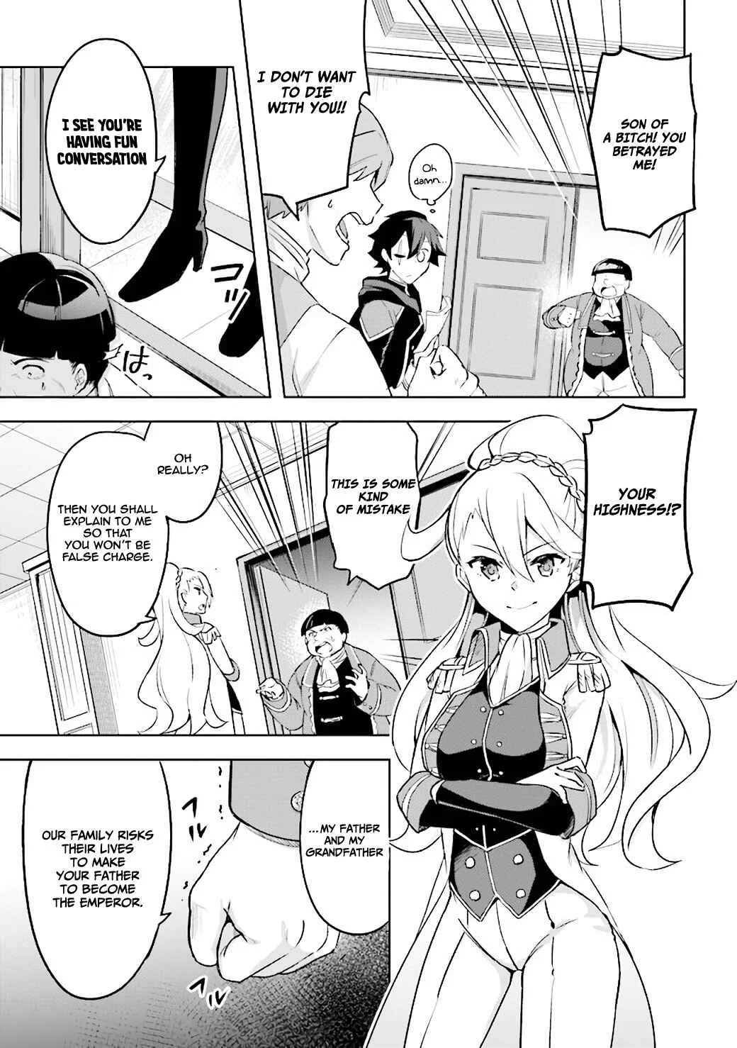 Kuro no Senki: Isekai Teni Shita Boku ga Saikyou na no wa Bed no Ue dake no You desu Chapter 2.3 - Page 22
