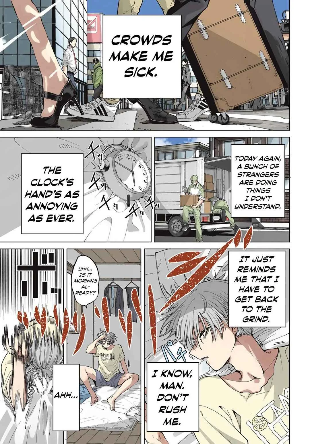 Kurotsuki no Yaergnacht Chapter 1: A Nighttime Encounter - Page 2