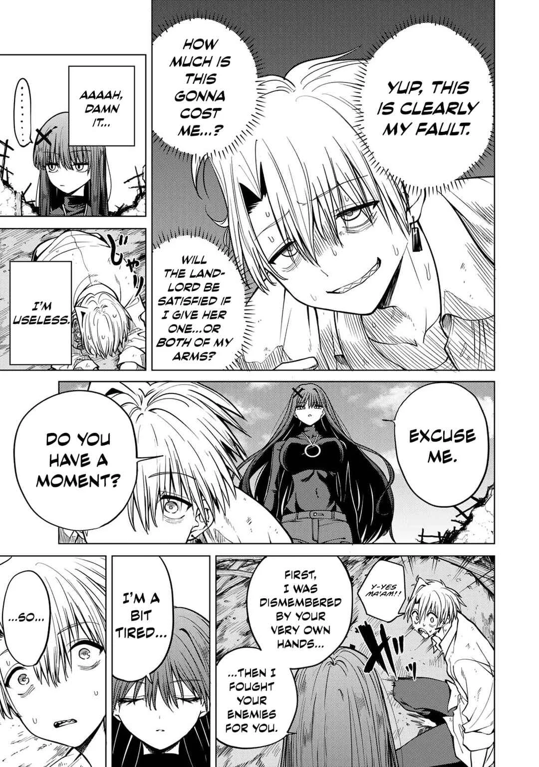 Kurotsuki no Yaergnacht Chapter 2: My Desire - Page 7