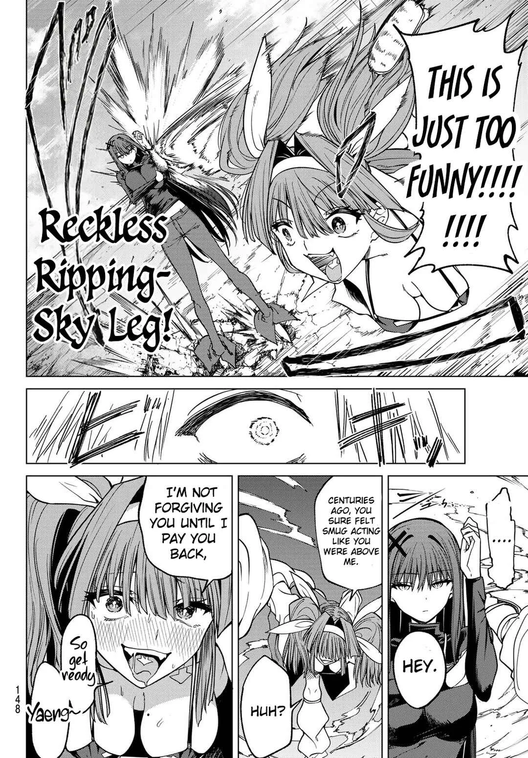 Kurotsuki no Yaergnacht Chapter 4: God's Natural Enemy - Page 8