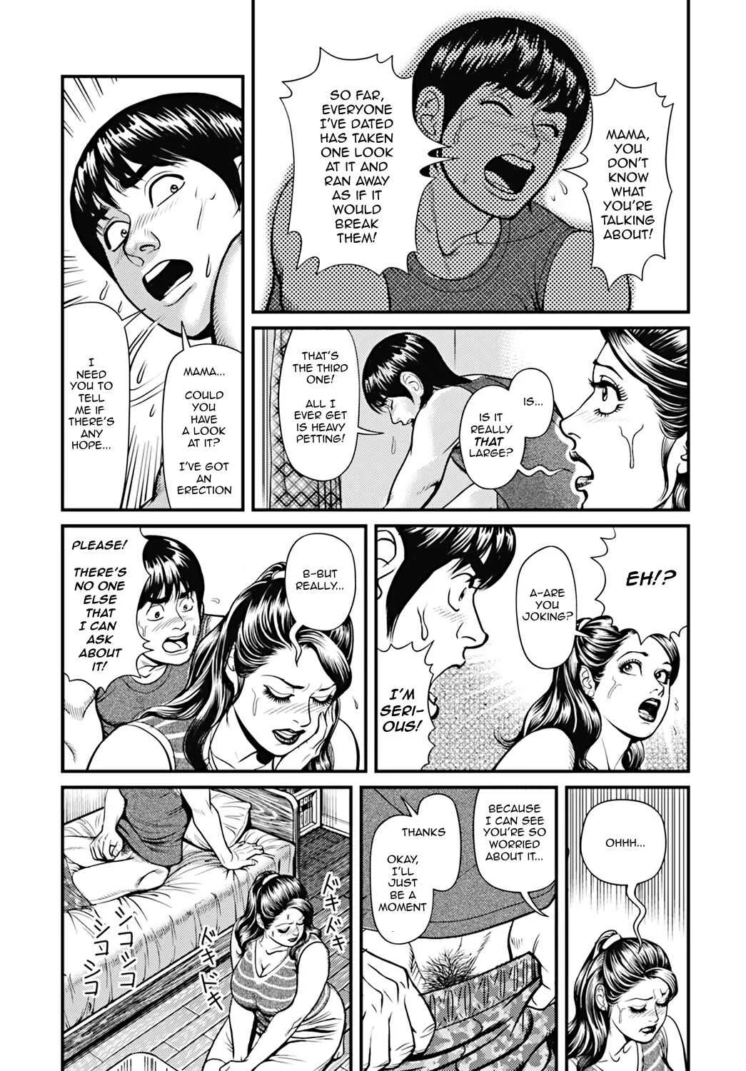 Kyonyuu Mama to Kinshin Soukan Chapter 4: Hung Son and Stacked Mother - Page 4
