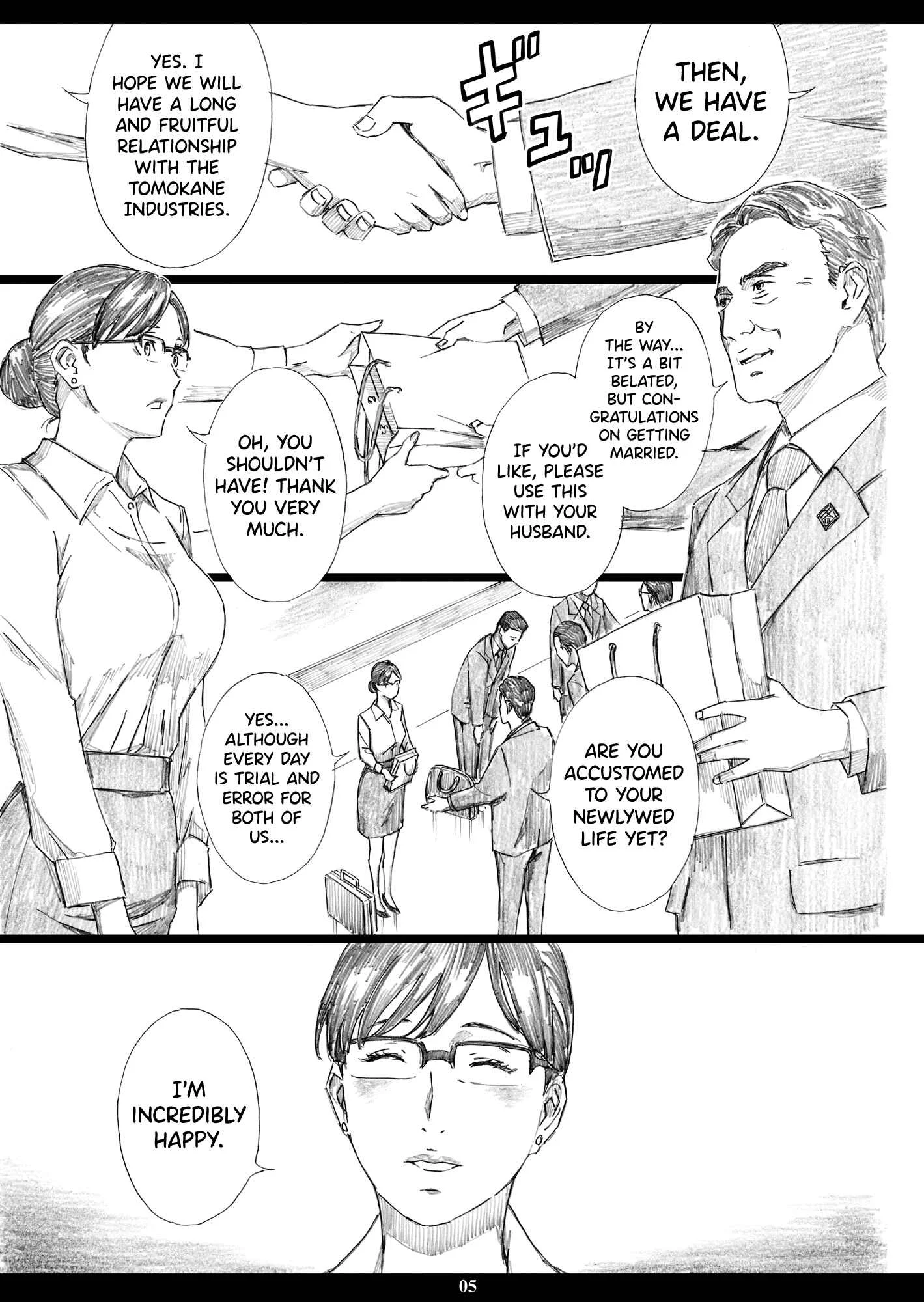 Kyonyuu Onna Joushi Saimin Shinkon Seikatsu Chapter 1 - Page 4