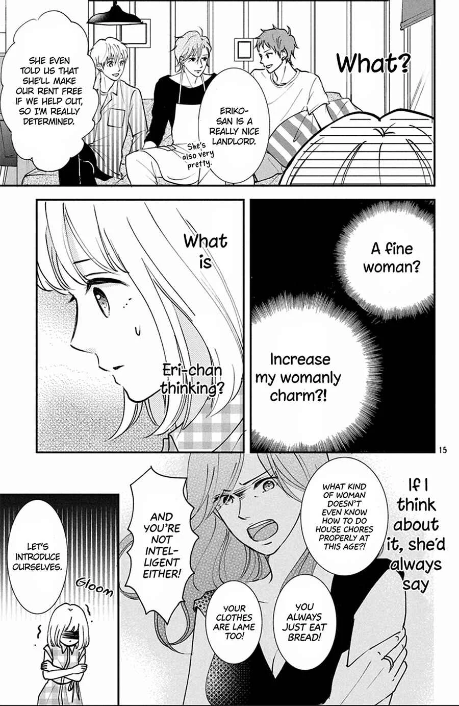 Kyou kara, Kimi o Share Shimasu. Chapter 1 - Page 16