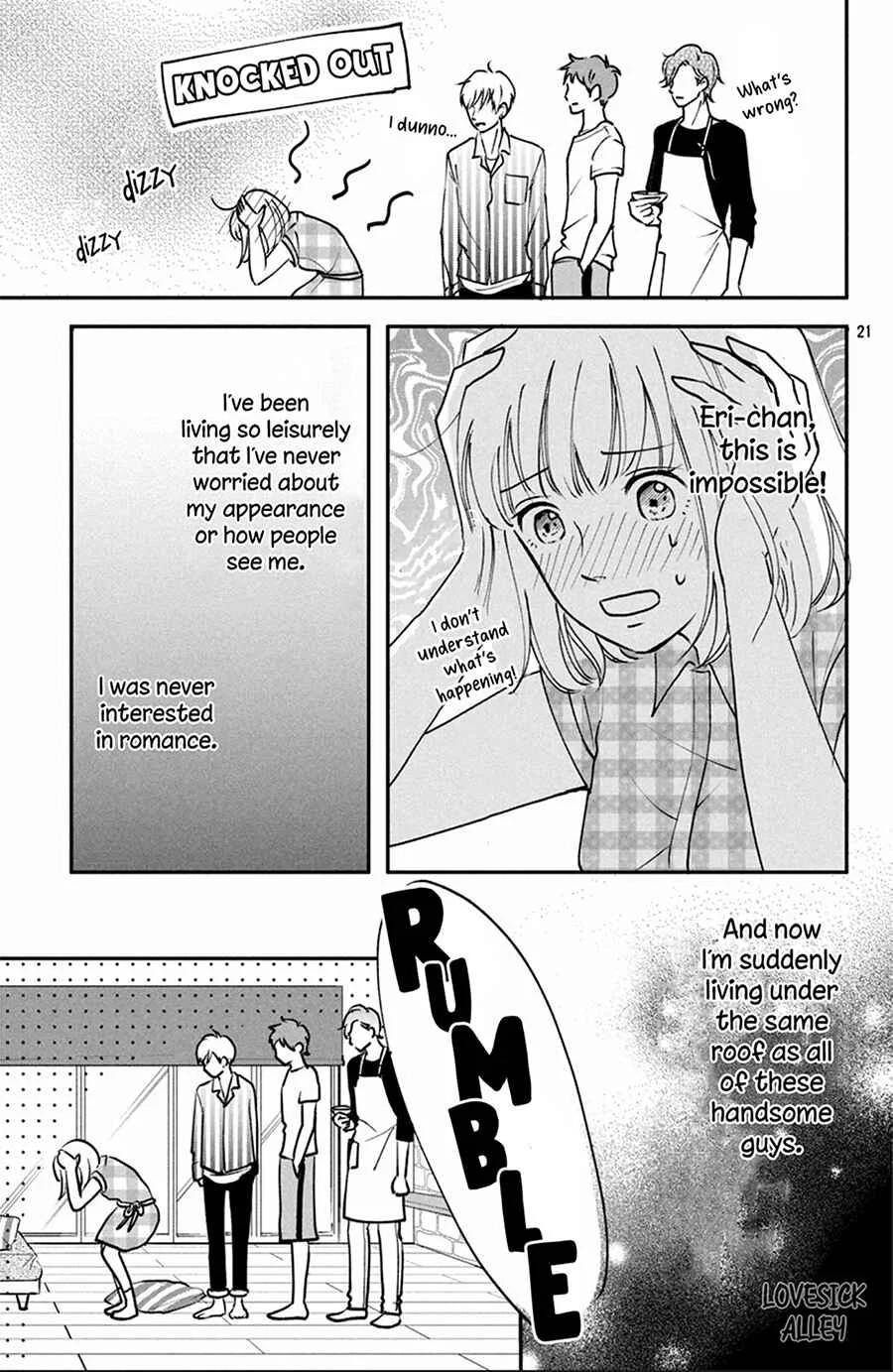 Kyou kara, Kimi o Share Shimasu. Chapter 1 - Page 22