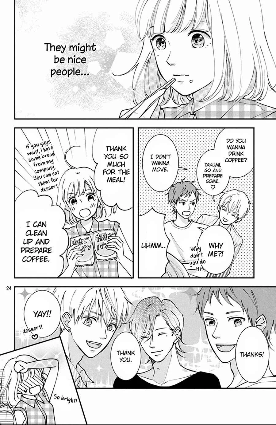 Kyou kara, Kimi o Share Shimasu. Chapter 1 - Page 25