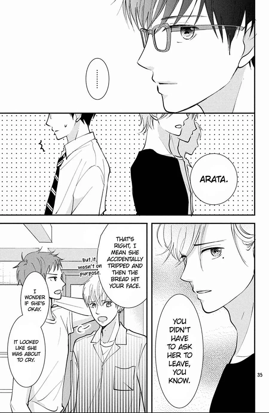 Kyou kara, Kimi o Share Shimasu. Chapter 1 - Page 36