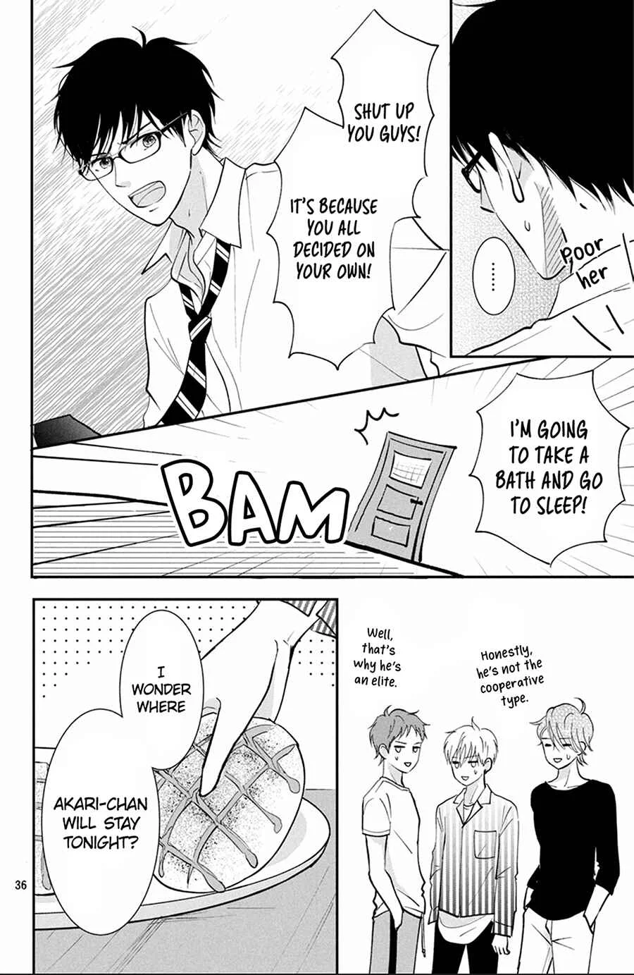 Kyou kara, Kimi o Share Shimasu. Chapter 1 - Page 37
