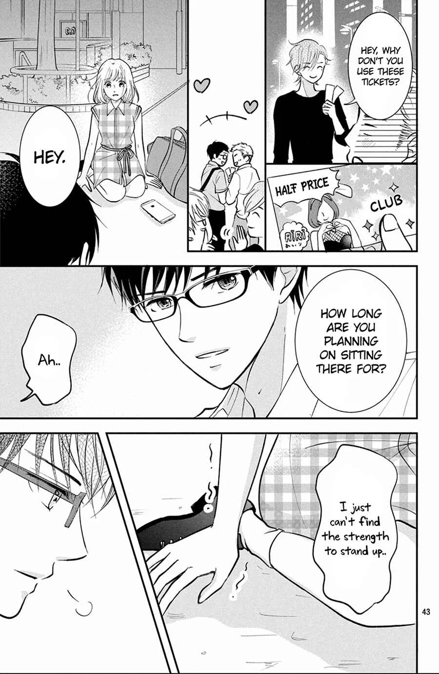Kyou kara, Kimi o Share Shimasu. Chapter 1 - Page 44