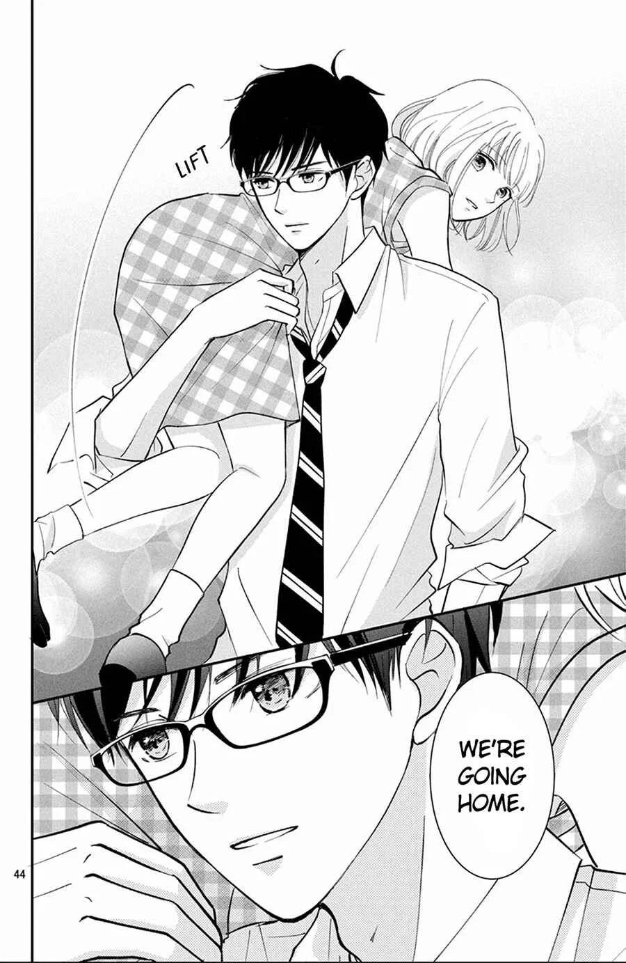 Kyou kara, Kimi o Share Shimasu. Chapter 1 - Page 45