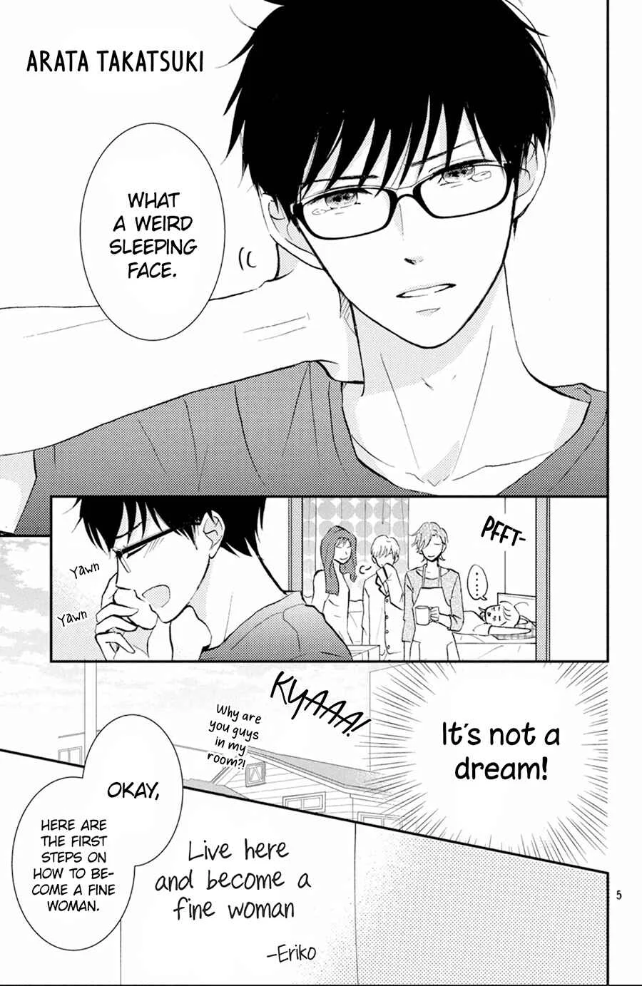 Kyou kara, Kimi o Share Shimasu. Chapter 2 - Page 6