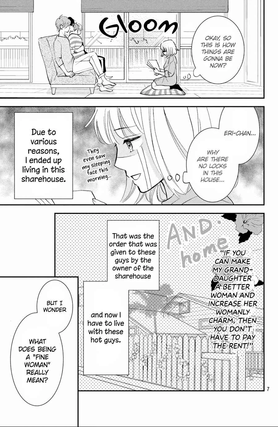 Kyou kara, Kimi o Share Shimasu. Chapter 2 - Page 8