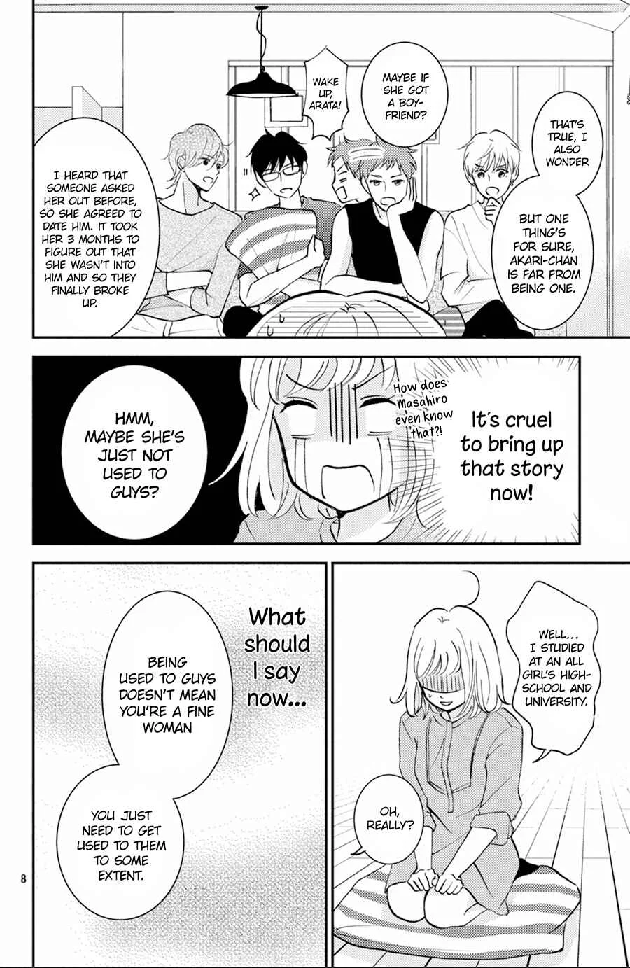 Kyou kara, Kimi o Share Shimasu. Chapter 2 - Page 9