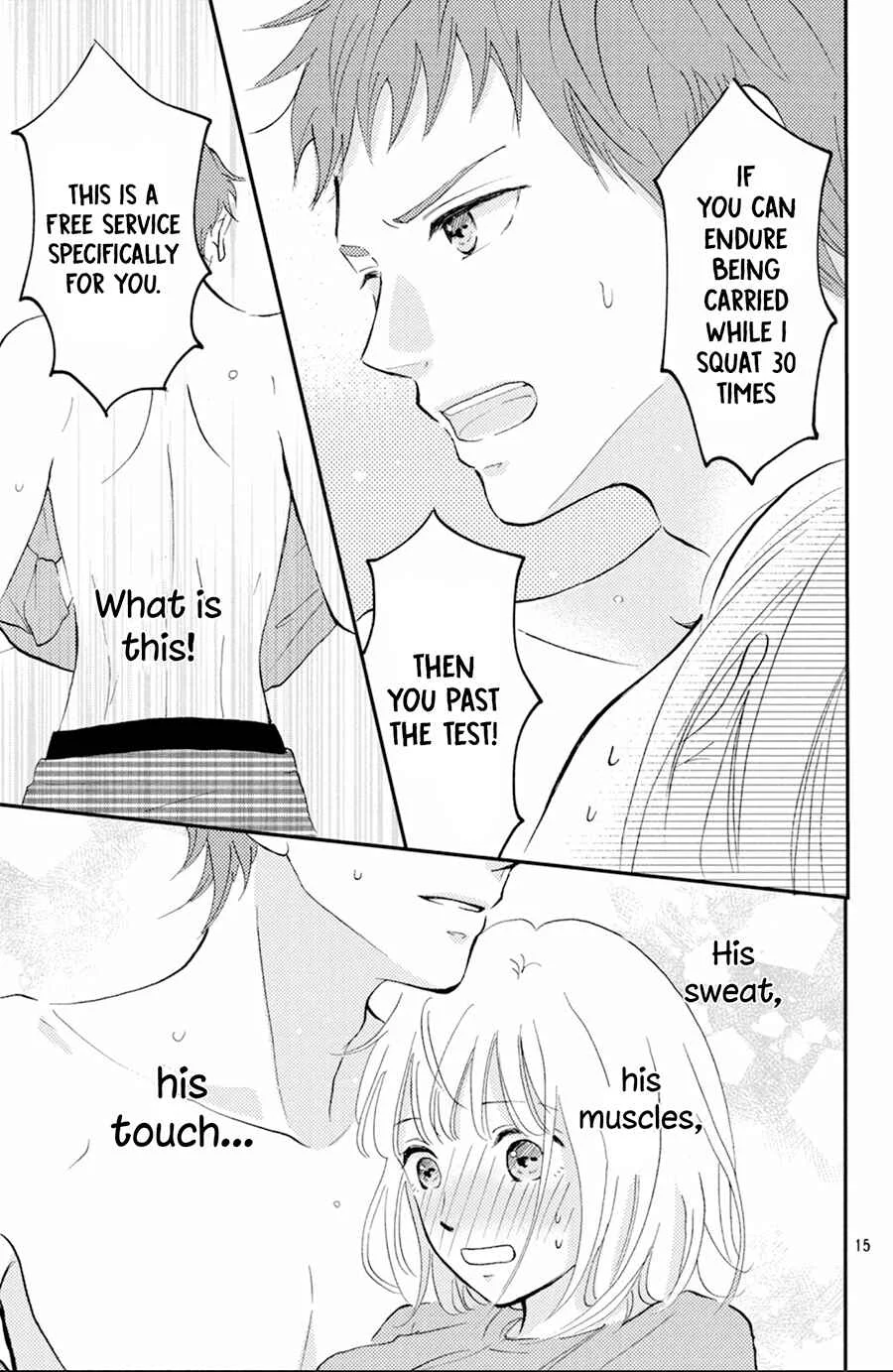 Kyou kara, Kimi o Share Shimasu. Chapter 2 - Page 16