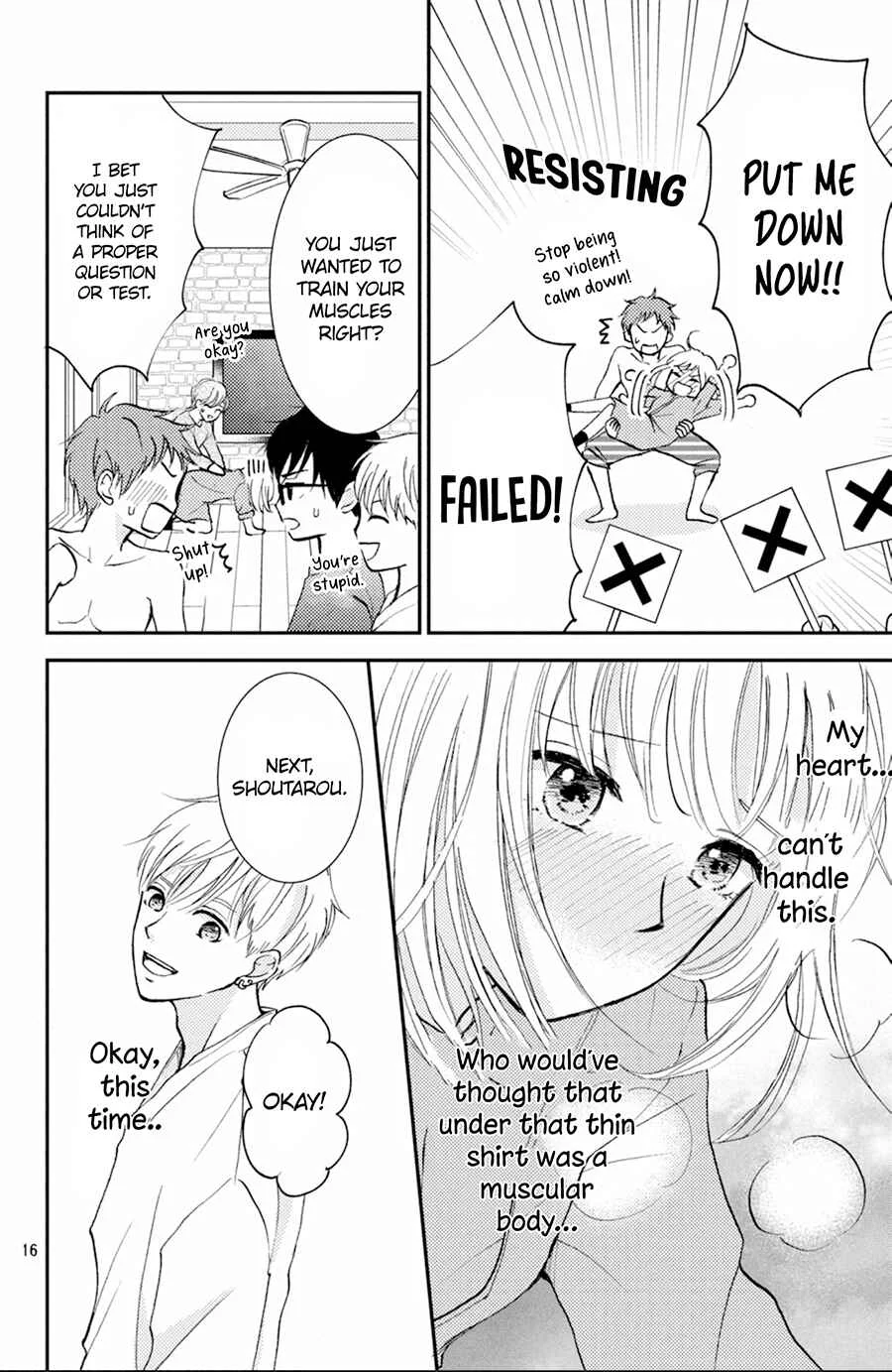 Kyou kara, Kimi o Share Shimasu. Chapter 2 - Page 17