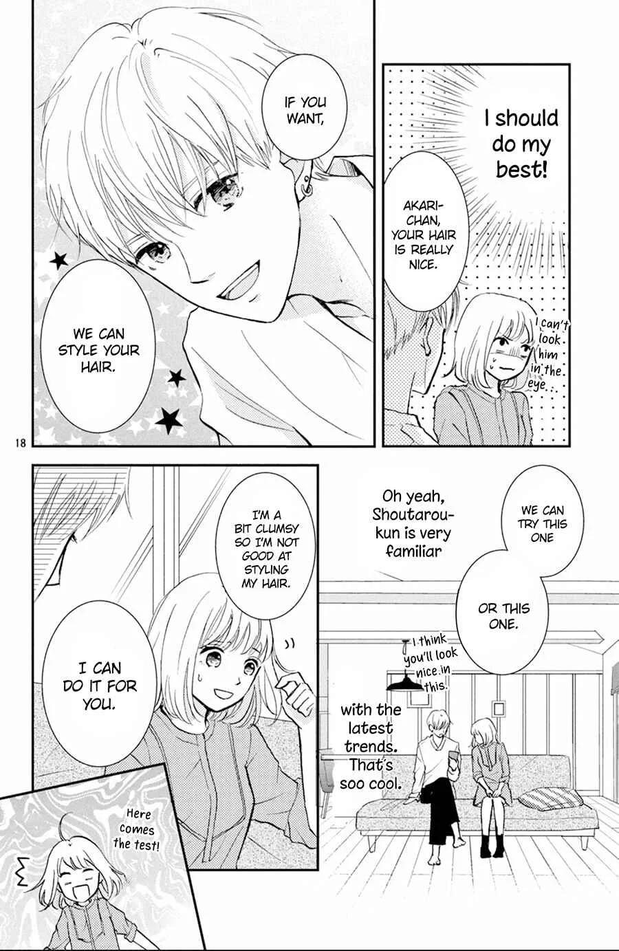 Kyou kara, Kimi o Share Shimasu. Chapter 2 - Page 19