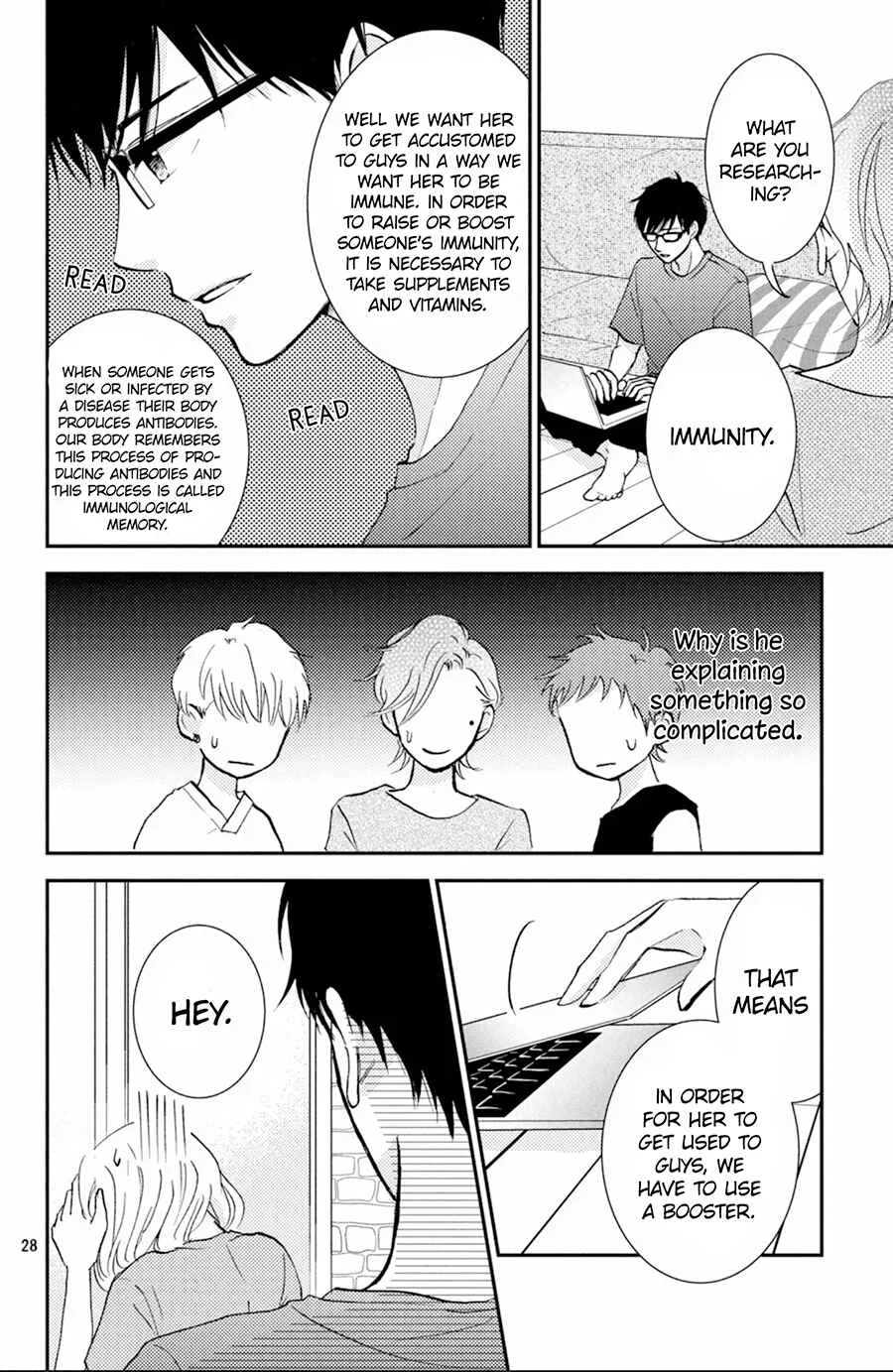 Kyou kara, Kimi o Share Shimasu. Chapter 2 - Page 29