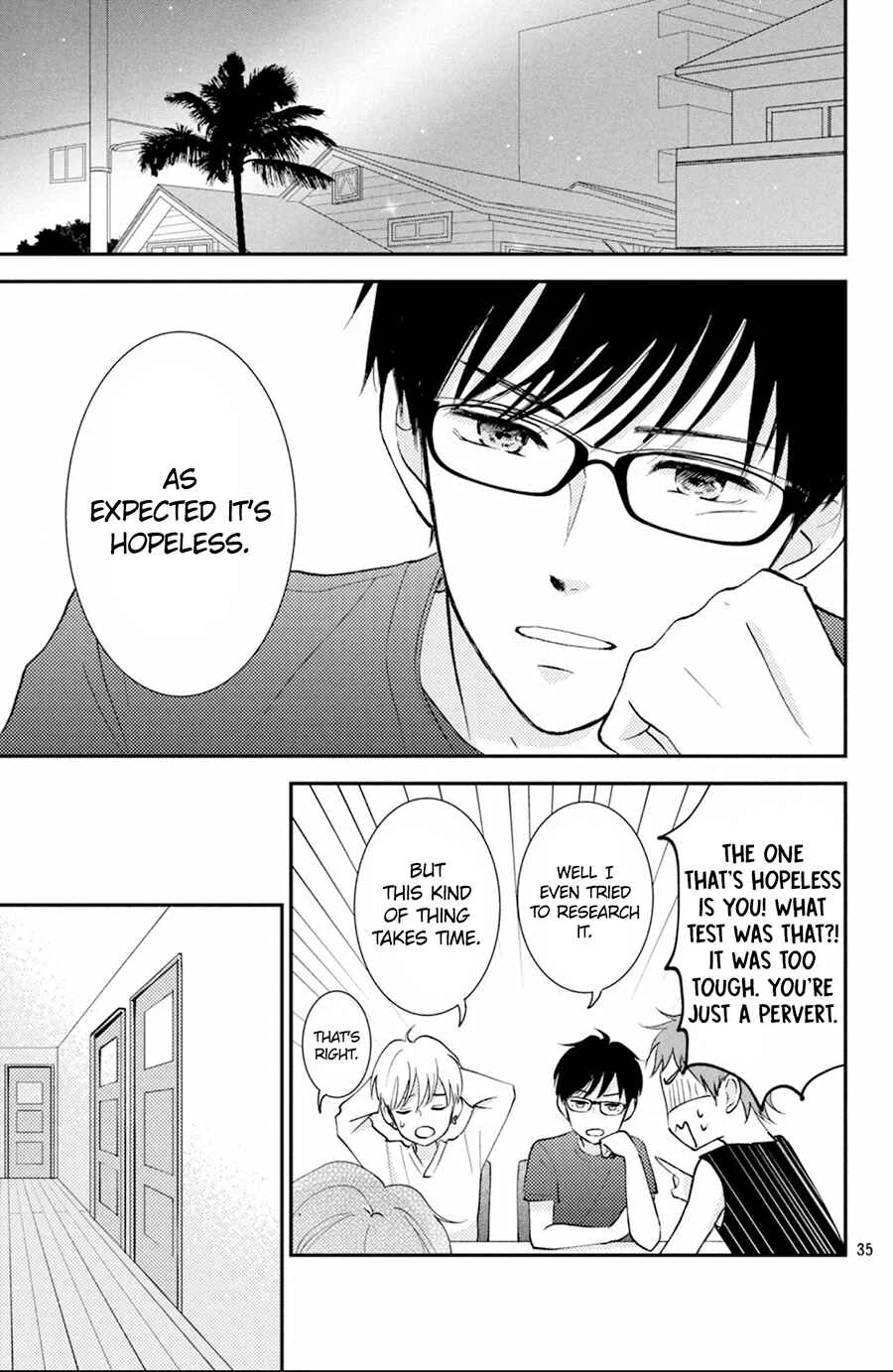Kyou kara, Kimi o Share Shimasu. Chapter 2 - Page 36