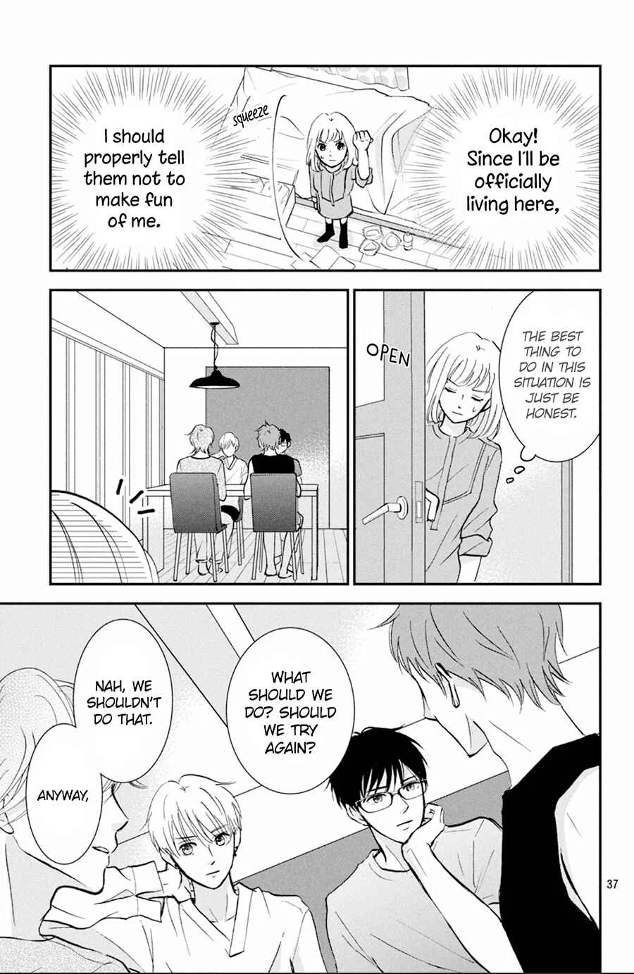 Kyou kara, Kimi o Share Shimasu. Chapter 2 - Page 38