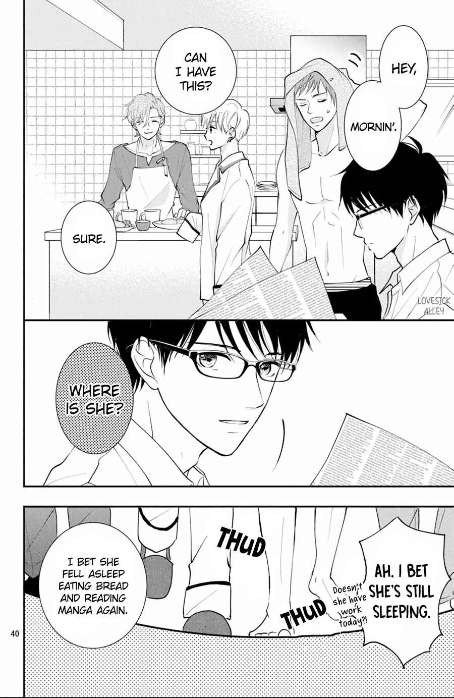 Kyou kara, Kimi o Share Shimasu. Chapter 2 - Page 41