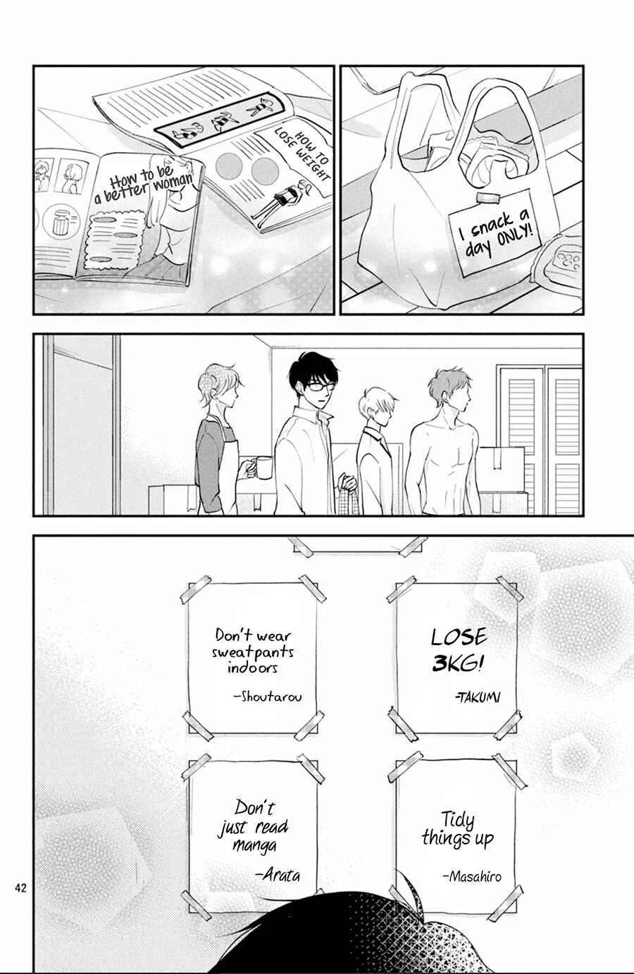 Kyou kara, Kimi o Share Shimasu. Chapter 2 - Page 43
