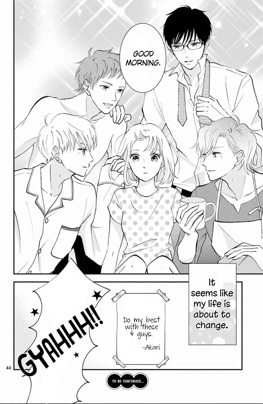Kyou kara, Kimi o Share Shimasu. Chapter 2 - Page 45