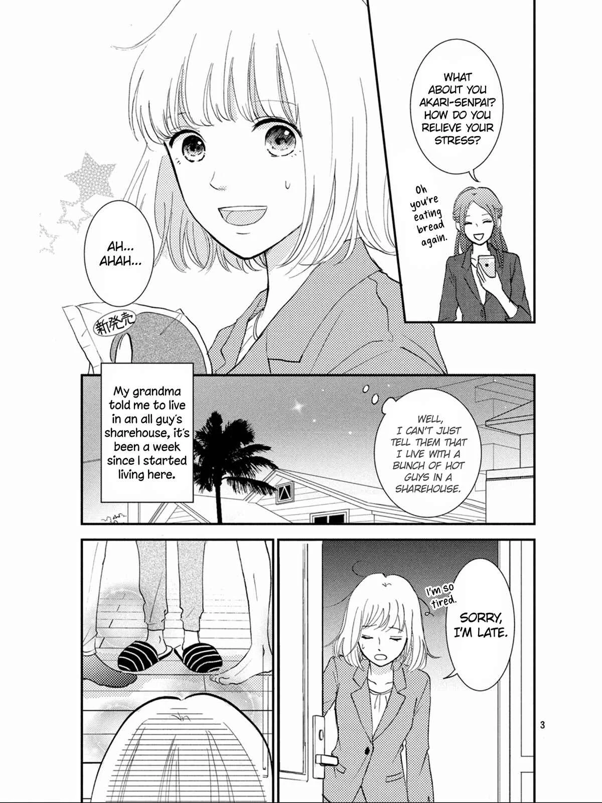 Kyou kara, Kimi o Share Shimasu. Chapter 3 - Page 4